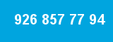 926 857 77 94 926 857 77 94